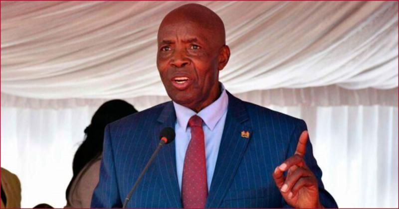 File photo of Education Cabinet Secretary Ezekiel Machogu.